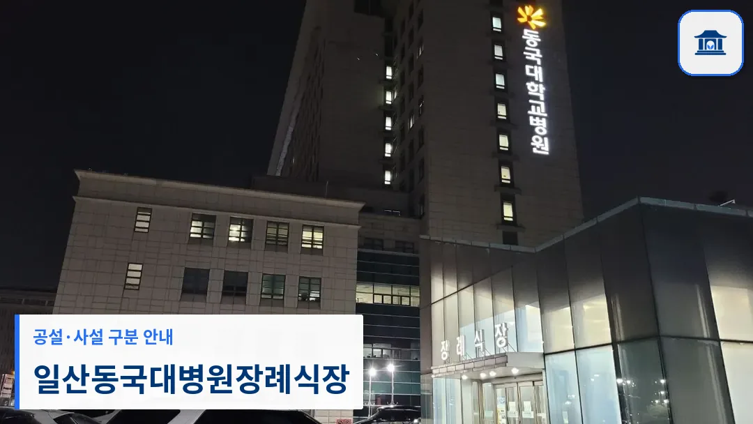 일산동국대병원장례식장 (사설) 등록 사진 3장 중 1번