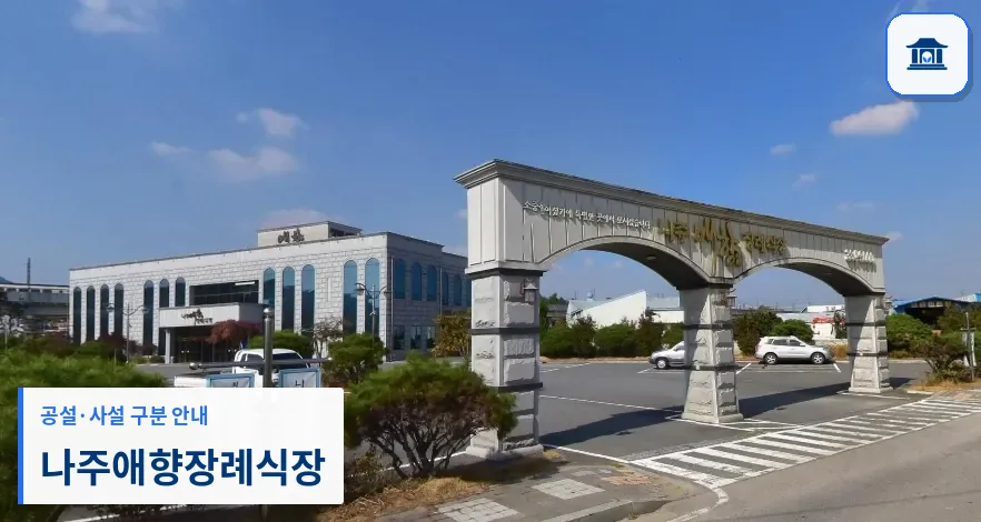 나주애향장례식장 (사설) 등록 사진 1장